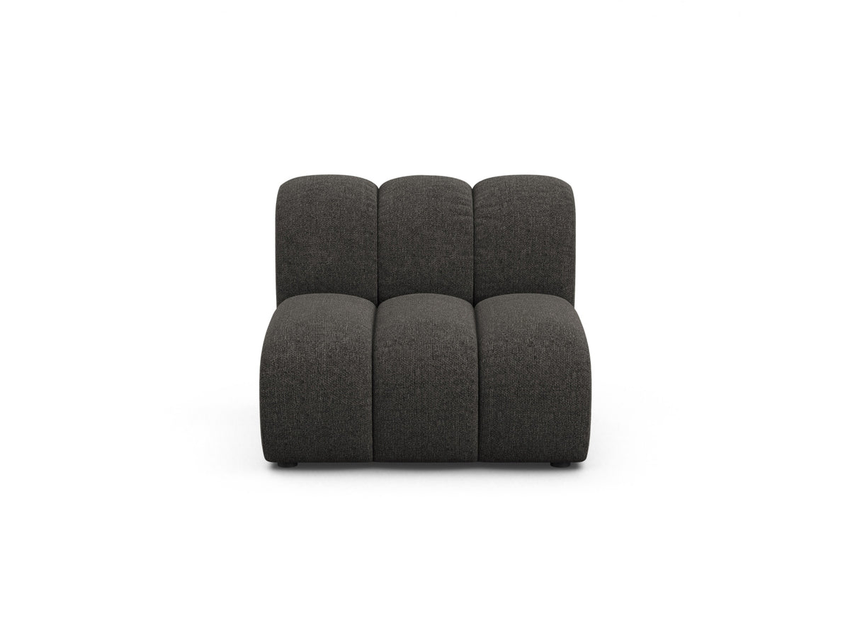 Lupine Modul Armless 1 Sitzer in Dark Grey-Eden präsentiert im Onlineshop von KAQTU Design AG. Modulares Sofa ist von Micadoni