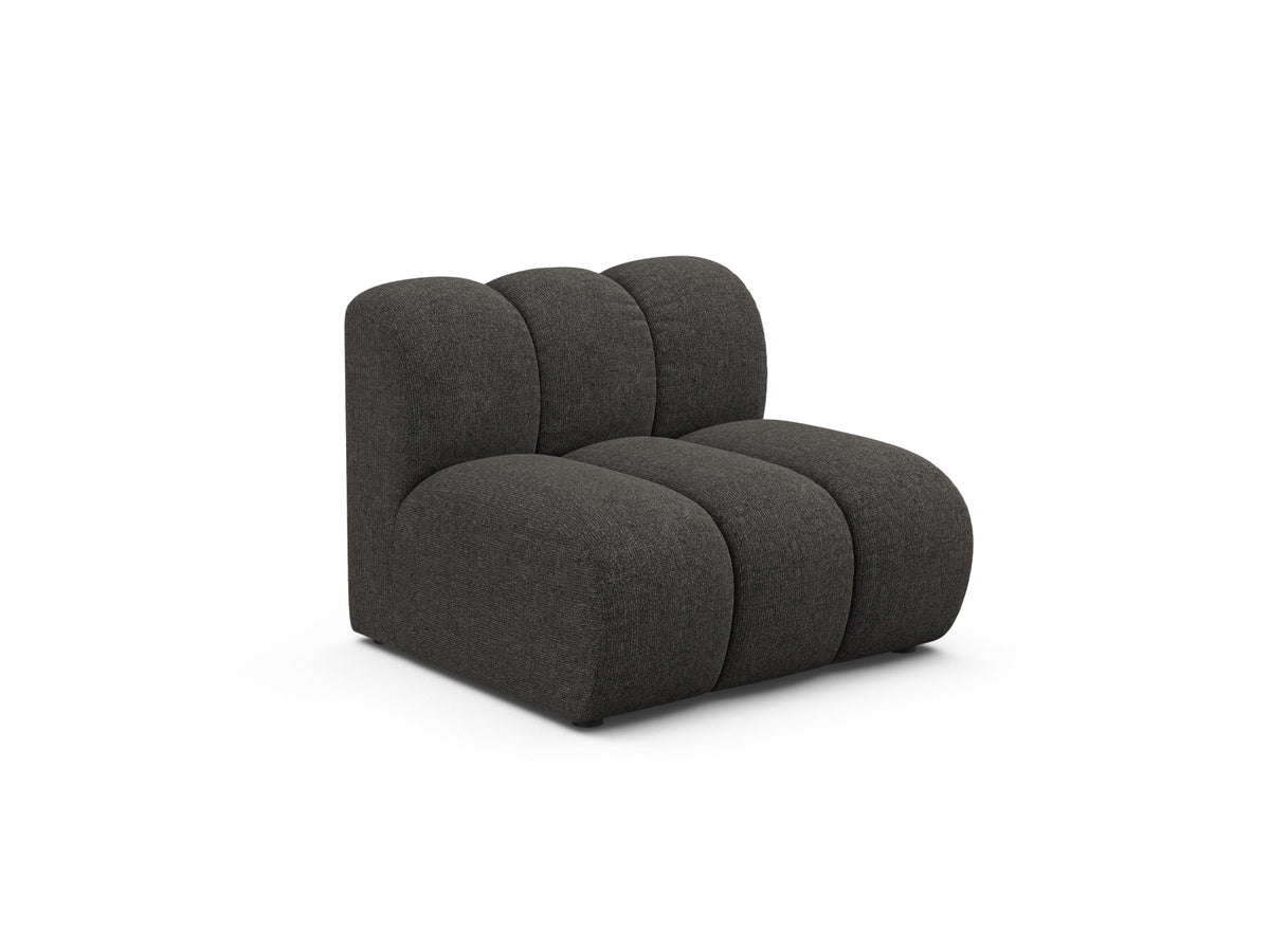 Lupine Modul Armless 1 Sitzer in Dark Grey-Eden präsentiert im Onlineshop von KAQTU Design AG. Modulares Sofa ist von Micadoni
