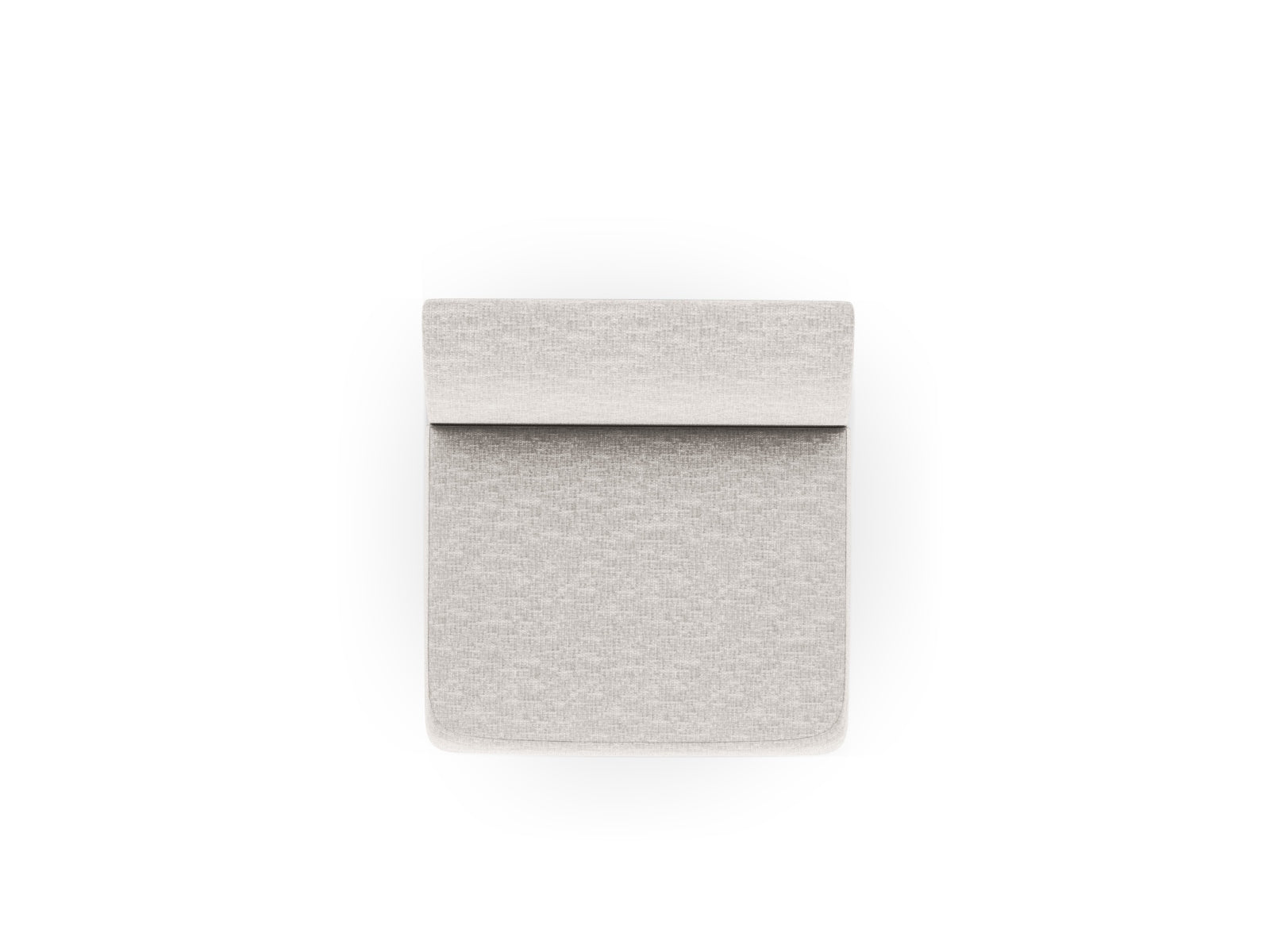 Miley Modul Armless 1 Sitzer in Silver präsentiert im Onlineshop von KAQTU Design AG. Modulares Sofa ist von Micadoni