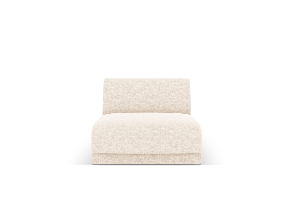 Miley Modul Armless 1 Sitzer in Ivory-Eden präsentiert im Onlineshop von KAQTU Design AG. Modulares Sofa ist von Micadoni