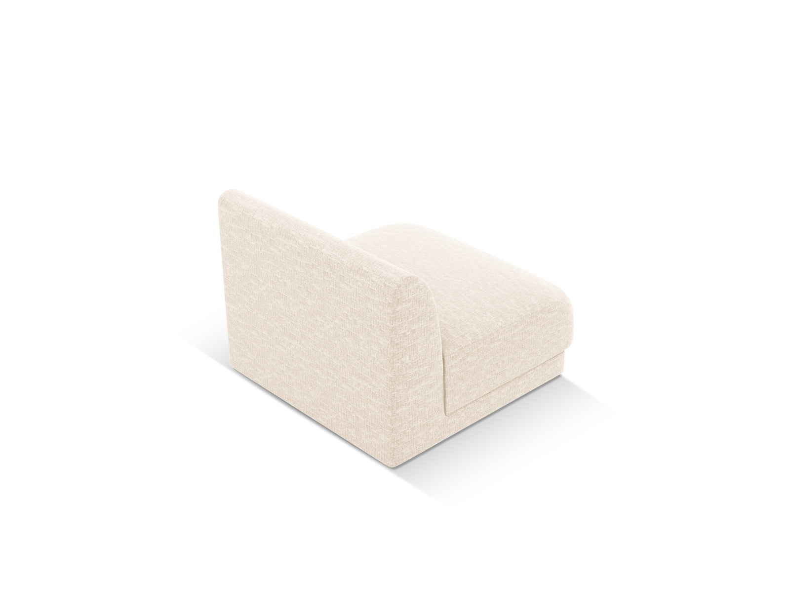 Miley Modul Armless 1 Sitzer in Ivory-Eden präsentiert im Onlineshop von KAQTU Design AG. Modulares Sofa ist von Micadoni