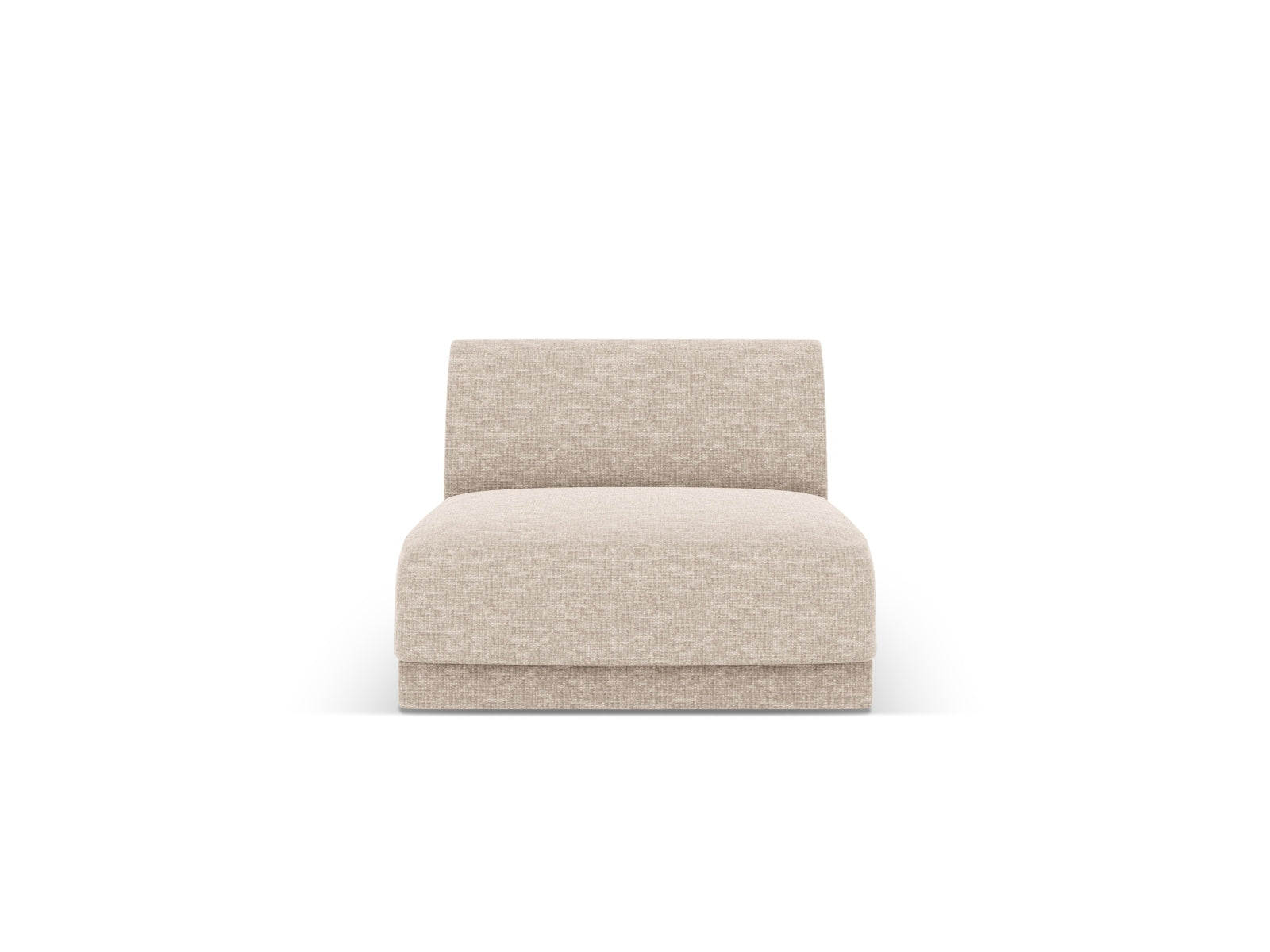 Miley Modul Armless 1 Sitzer in Beige präsentiert im Onlineshop von KAQTU Design AG. Modulares Sofa ist von Micadoni