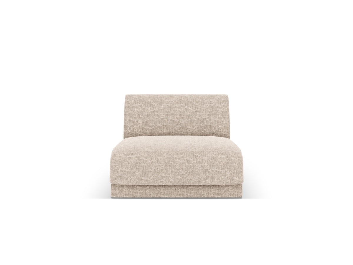 Miley Modul Armless 1 Sitzer in Beige-Eden präsentiert im Onlineshop von KAQTU Design AG. Modulares Sofa ist von Micadoni