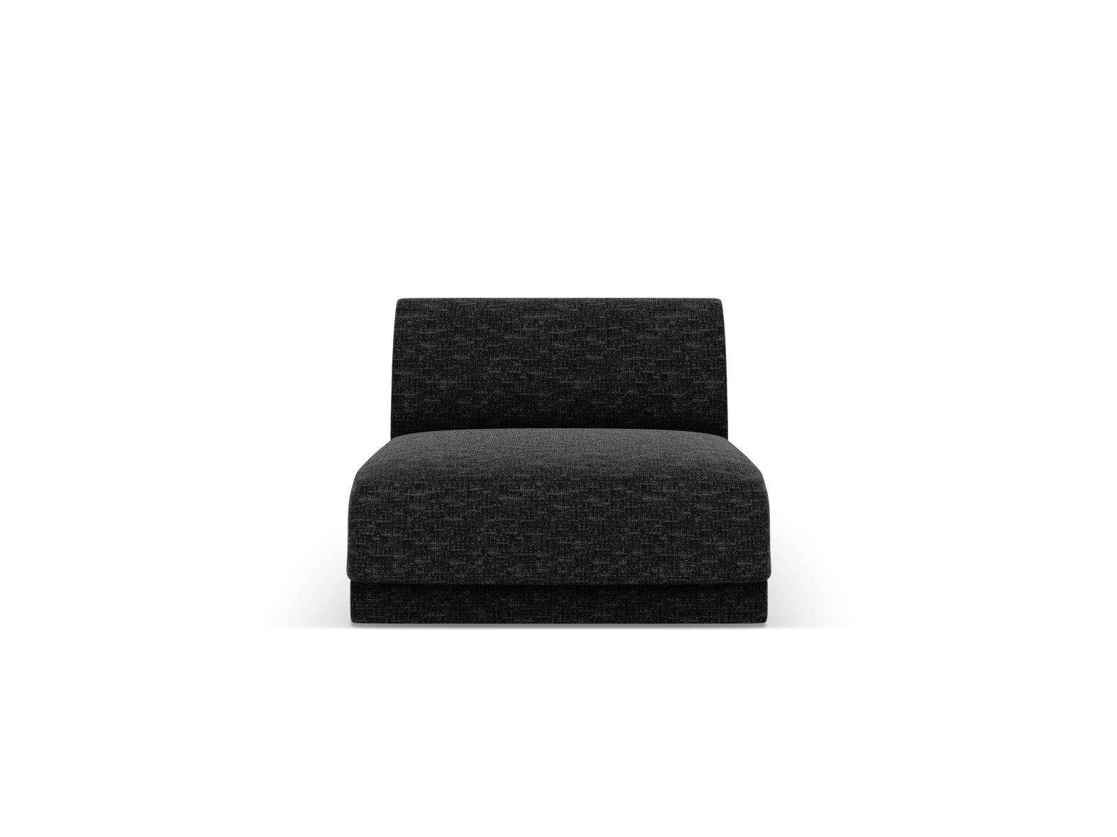 Miley Modul Armless 1 Sitzer in Anthracite präsentiert im Onlineshop von KAQTU Design AG. Modulares Sofa ist von Micadoni