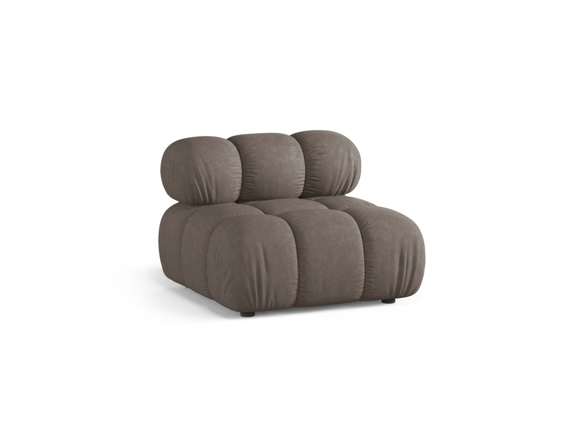 1-Sitzer Modul Armless Bellis in Cappuccino-Liberty präsentiert im Onlineshop von KAQTU Design AG. Modulares Sofa ist von Micadoni