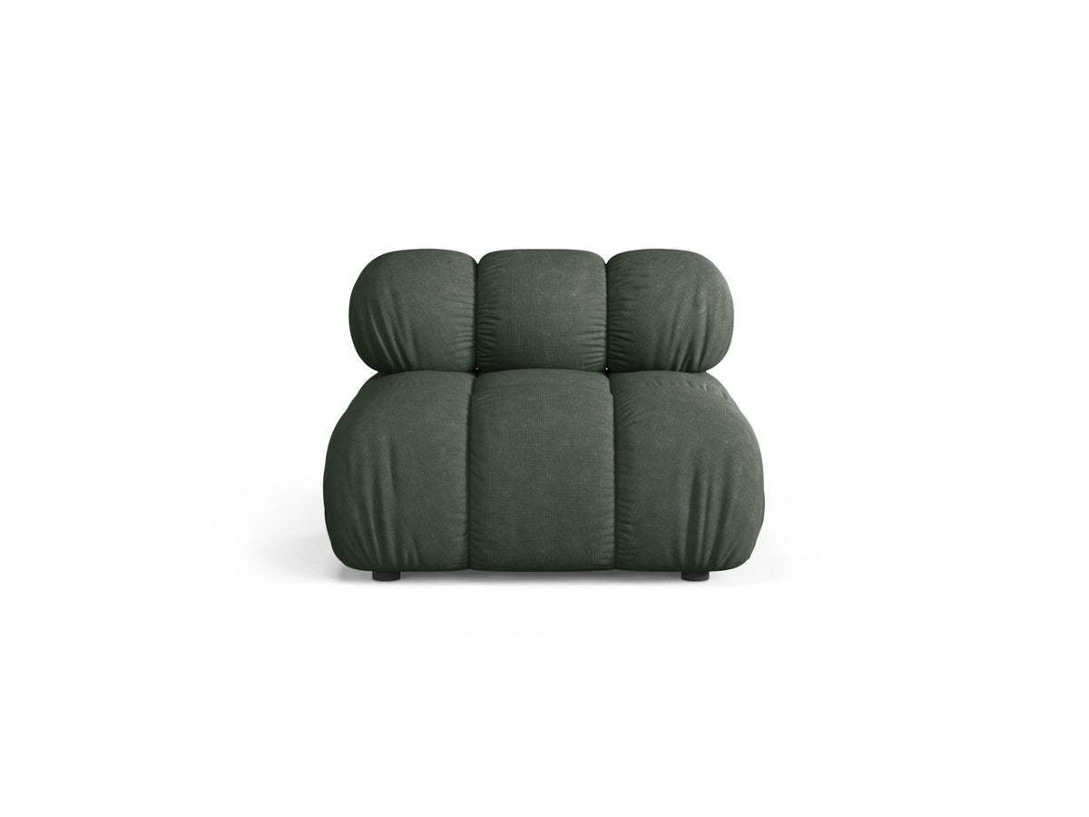 1-Sitzer Modul Armless Bellis in Moss Green-Liberty präsentiert im Onlineshop von KAQTU Design AG. Modulares Sofa ist von Micadoni