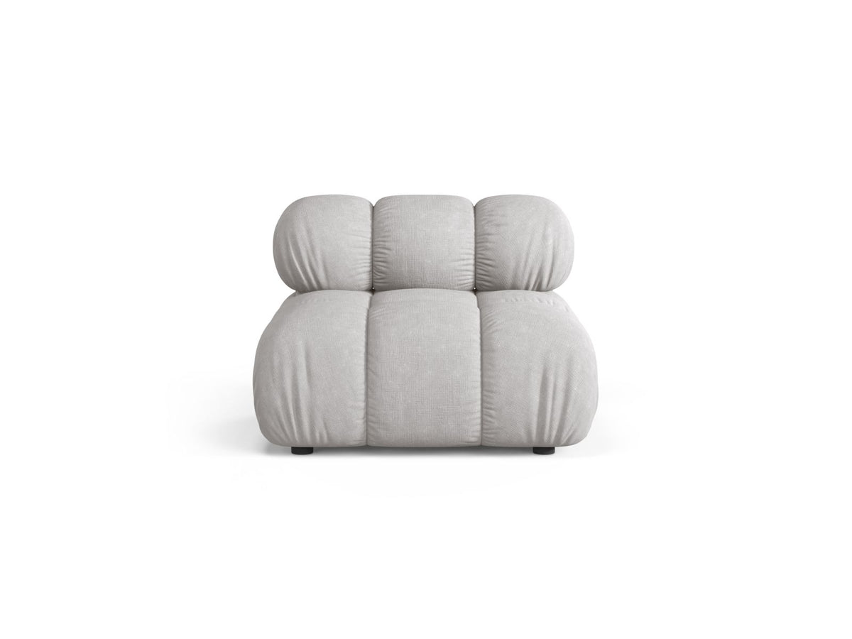 1-Sitzer Modul Armless Bellis in Light Grey-Liberty präsentiert im Onlineshop von KAQTU Design AG. Modulares Sofa ist von Micadoni