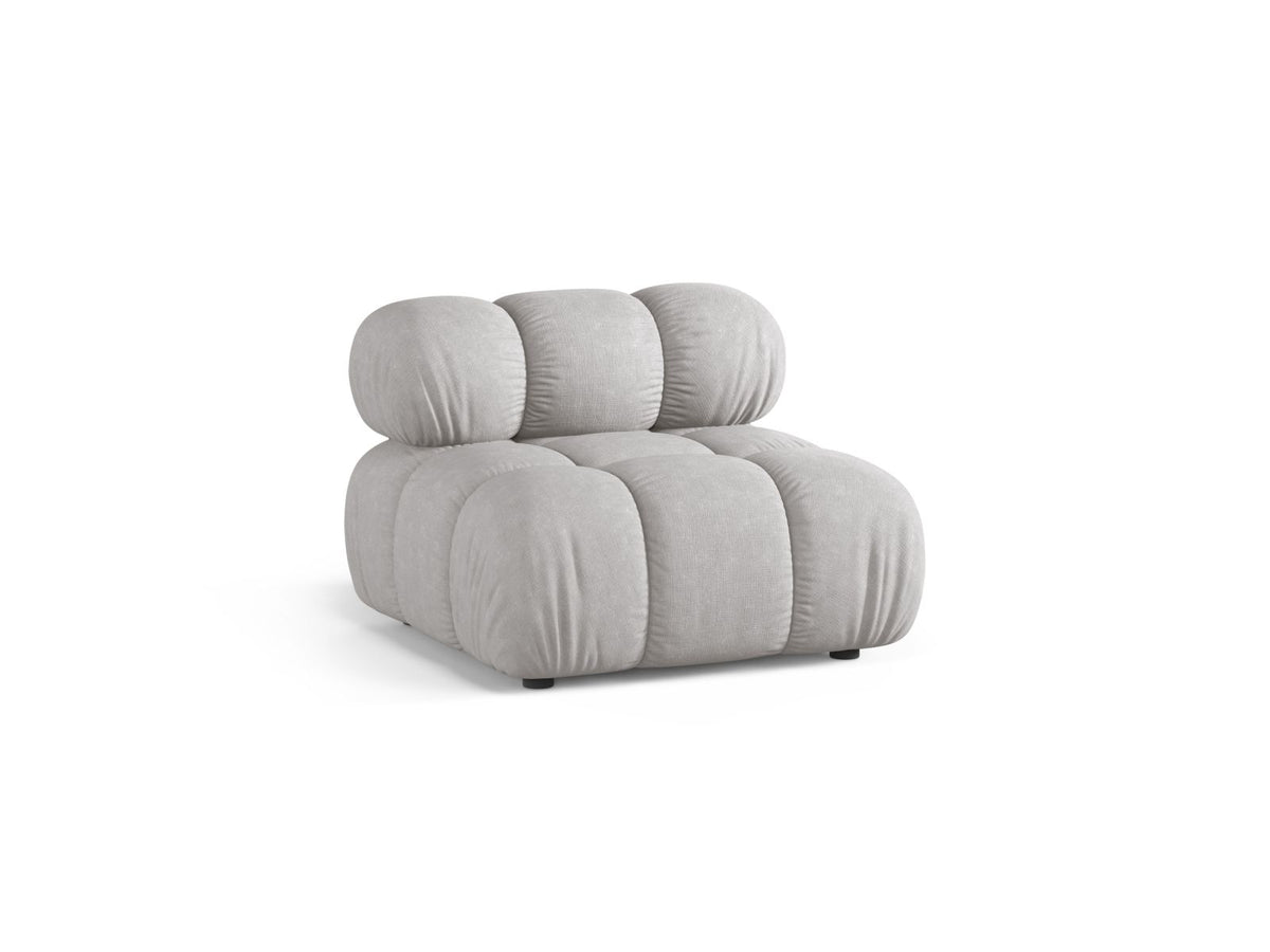1-Sitzer Modul Armless Bellis in Light Grey-Liberty präsentiert im Onlineshop von KAQTU Design AG. Modulares Sofa ist von Micadoni