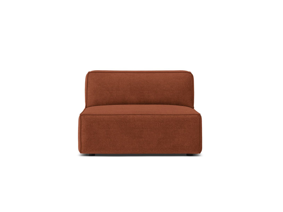 1-Sitzer Modul Armless Jodie in Brick-Liberty präsentiert im Onlineshop von KAQTU Design AG. Modulares Sofa ist von Micadoni