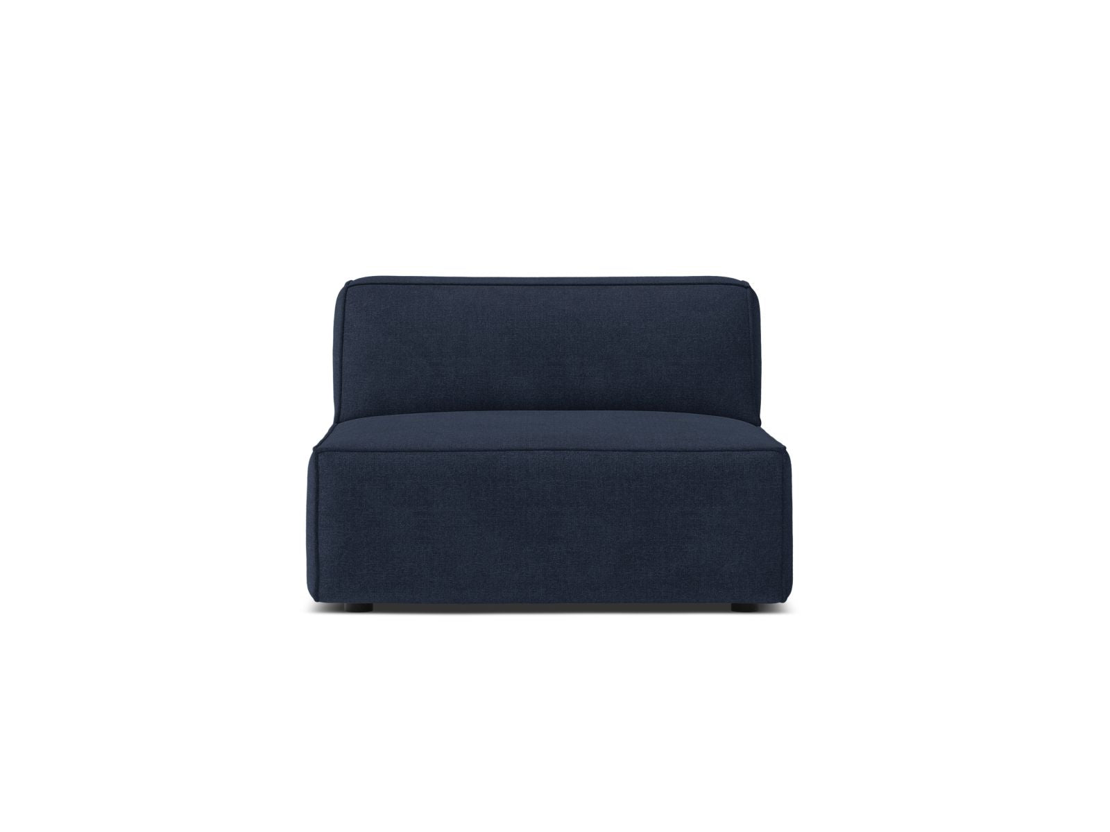 1-Sitzer Modul Armless Jodie in Navy Blue-Liberty präsentiert im Onlineshop von KAQTU Design AG. Modulares Sofa ist von Micadoni