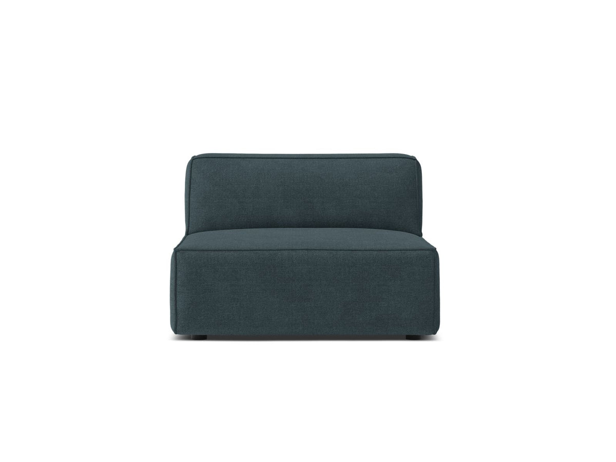 1-Sitzer Modul Armless Jodie in Deep Petrol-Liberty präsentiert im Onlineshop von KAQTU Design AG. Modulares Sofa ist von Micadoni