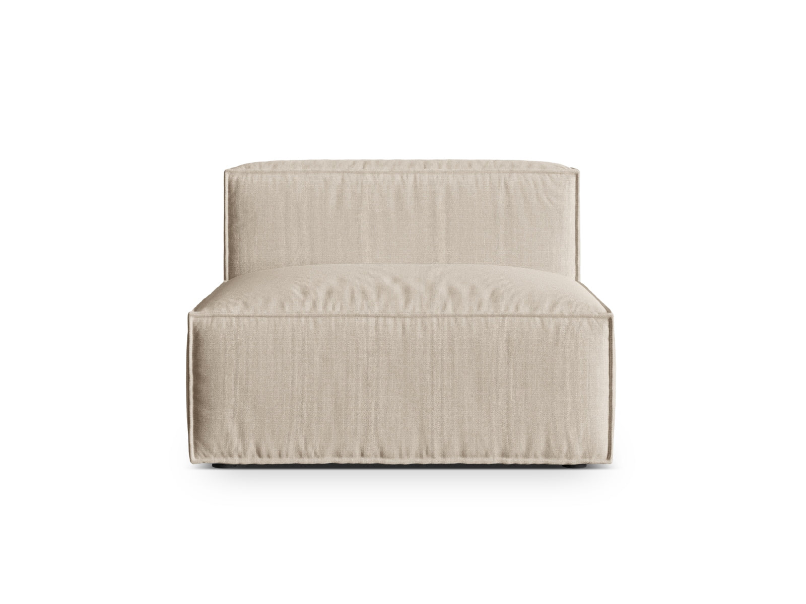 1-Sitzer Modul Armless Nuria in Beige-Liberty präsentiert im Onlineshop von KAQTU Design AG. Modulares Sofa ist von Micadoni