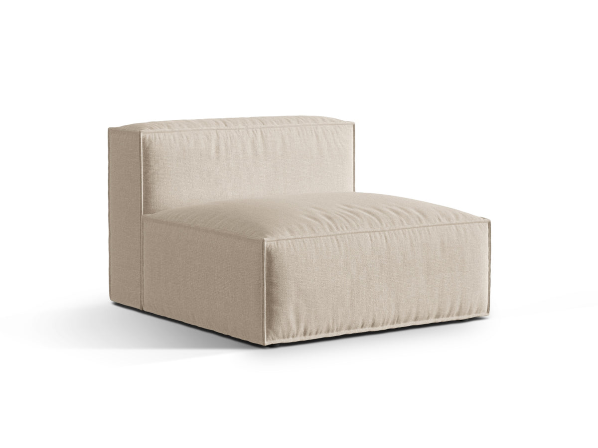 1-Sitzer Modul Armless Nuria in Beige-Liberty präsentiert im Onlineshop von KAQTU Design AG. Modulares Sofa ist von Micadoni