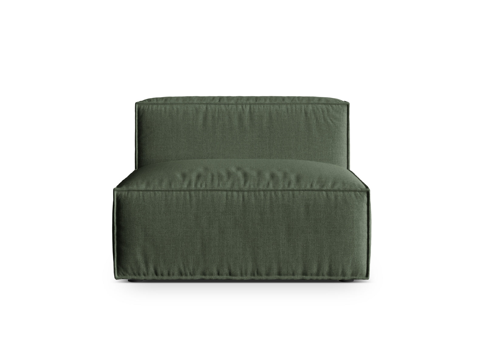 1-Sitzer Modul Armless Nuria in Moss Green-Liberty präsentiert im Onlineshop von KAQTU Design AG. Modulares Sofa ist von Micadoni