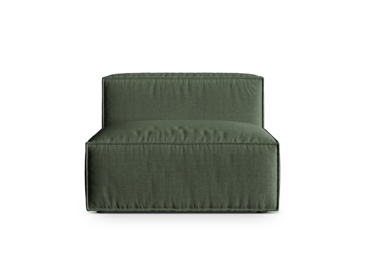 1-Sitzer Modul Armless Nuria in Moss Green-Liberty präsentiert im Onlineshop von KAQTU Design AG. Modulares Sofa ist von Micadoni