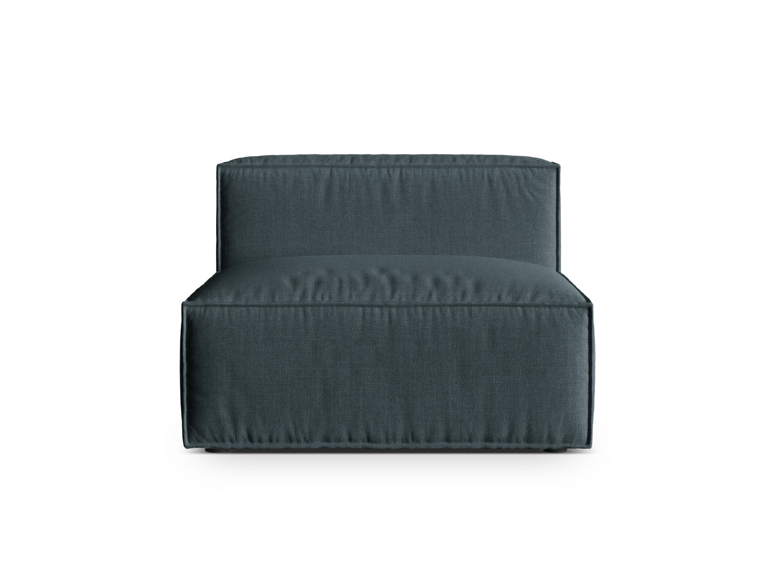 1-Sitzer Modul Armless Nuria in Deep Petrol-Liberty präsentiert im Onlineshop von KAQTU Design AG. Modulares Sofa ist von Micadoni