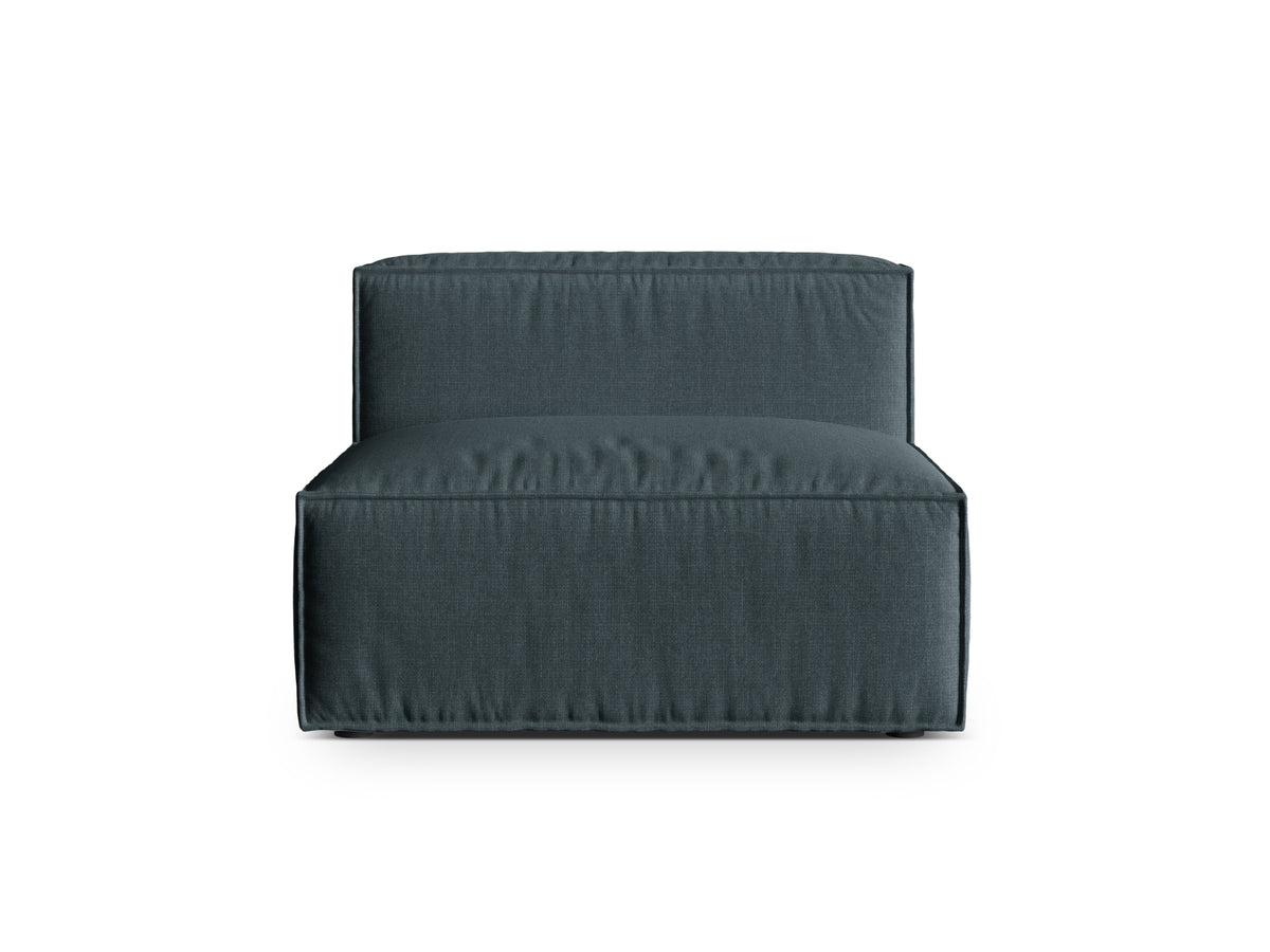1-Sitzer Modul Armless Nuria in Deep Petrol-Liberty präsentiert im Onlineshop von KAQTU Design AG. Modulares Sofa ist von Micadoni