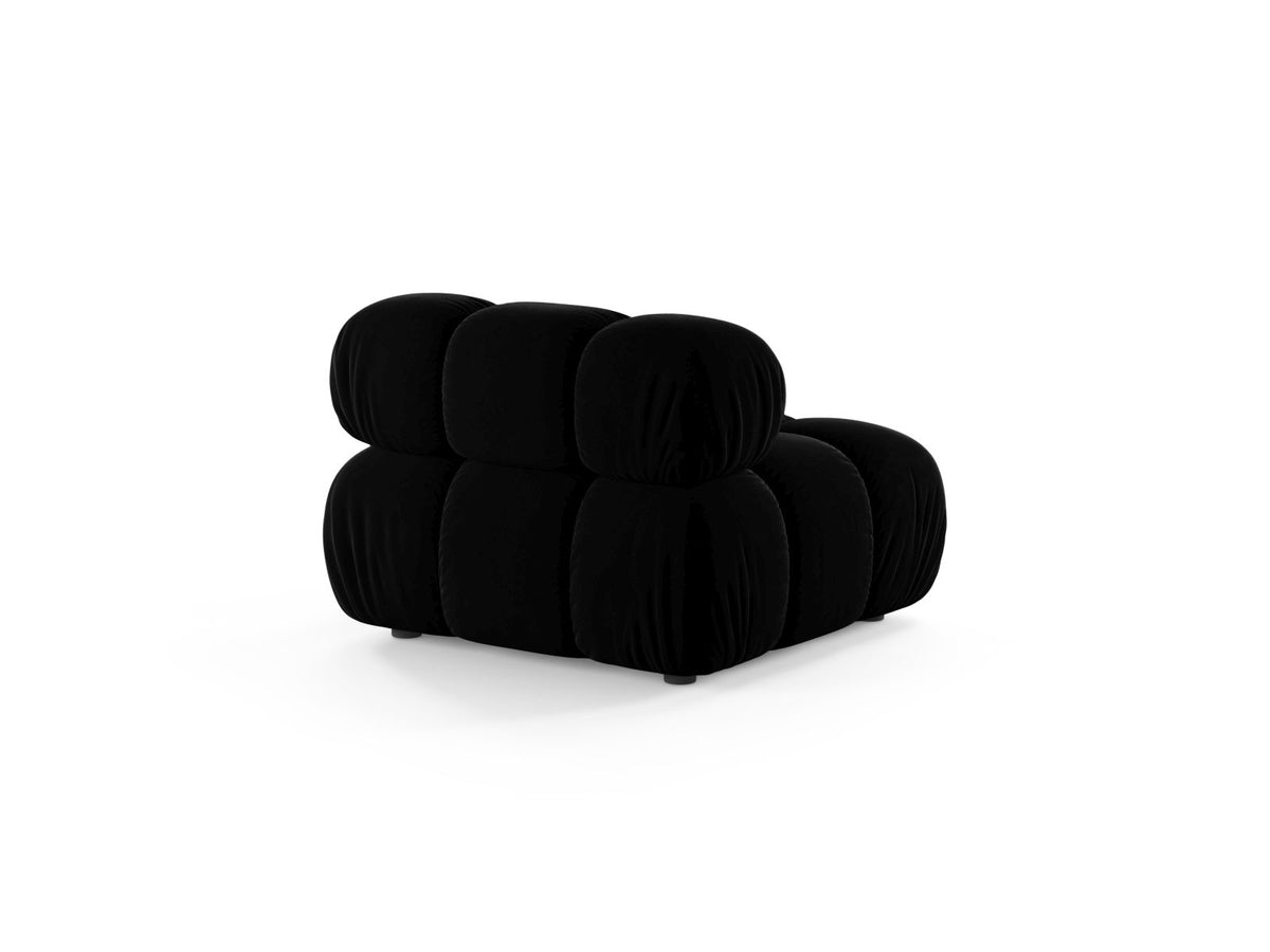 1-Sitzer Modul Armless Bellis in Black-Venus präsentiert im Onlineshop von KAQTU Design AG. Modulares Sofa ist von Micadoni
