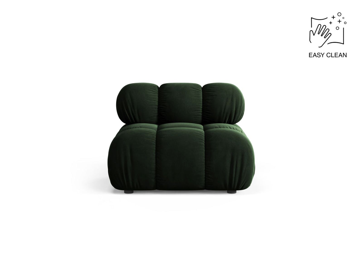 1-Sitzer Modul Armless Bellis in Bottle Green-Venus präsentiert im Onlineshop von KAQTU Design AG. Modulares Sofa ist von Micadoni