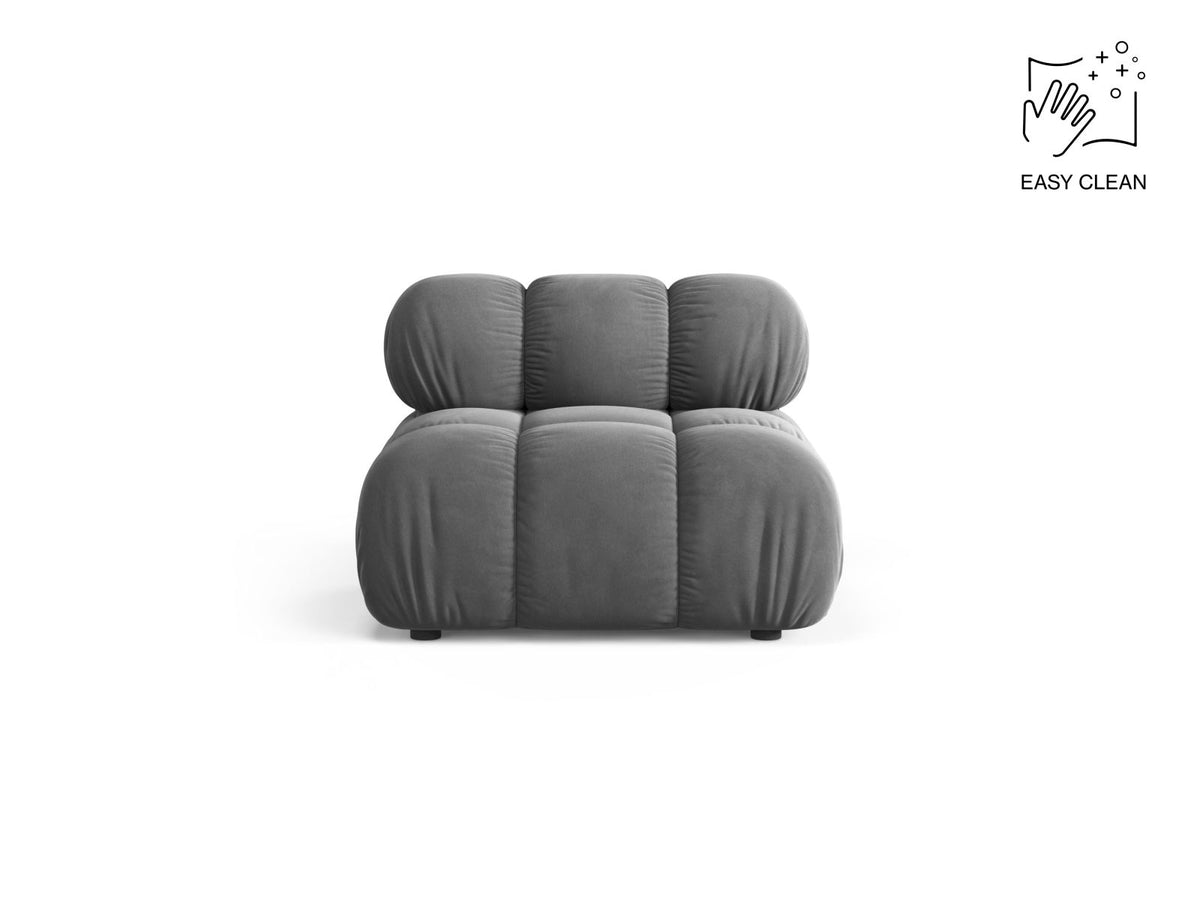 1-Sitzer Modul Armless Bellis in Light Grey-Venus präsentiert im Onlineshop von KAQTU Design AG. Modulares Sofa ist von Micadoni