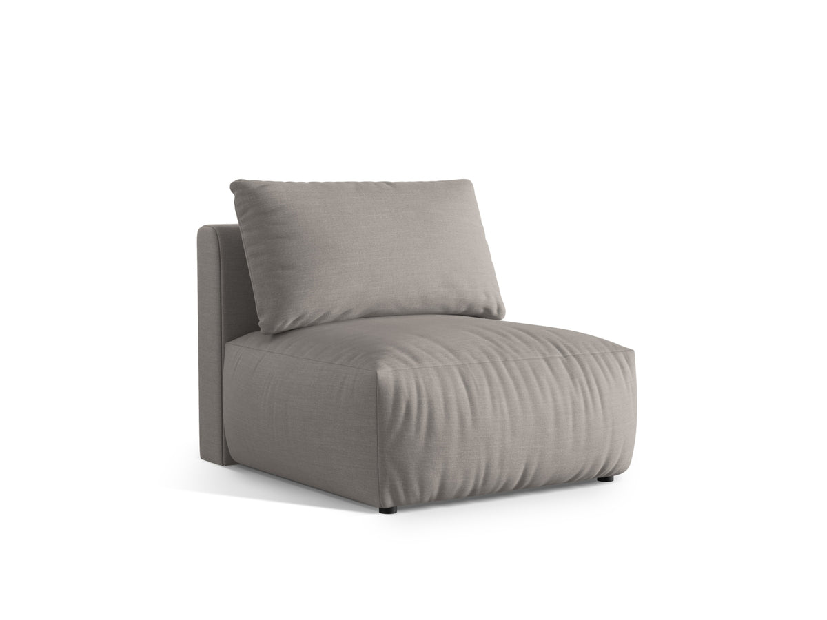 Chris Modul Armless 1 Sitzer in Natural-LINS präsentiert im Onlineshop von KAQTU Design AG. Modulares Sofa ist von Micadoni