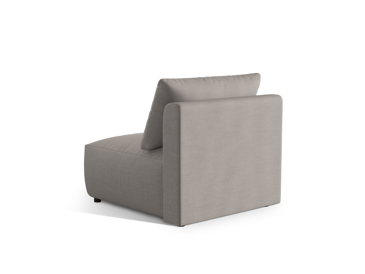 Chris Modul Armless 1 Sitzer in Natural-LINS präsentiert im Onlineshop von KAQTU Design AG. Modulares Sofa ist von Micadoni