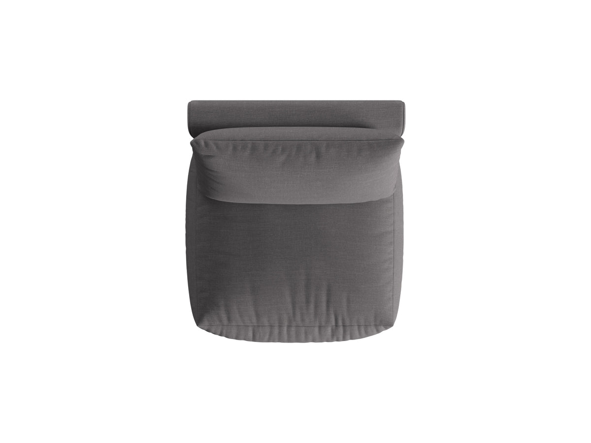 Chris Modul Armless 1 Sitzer in Sand-LINS präsentiert im Onlineshop von KAQTU Design AG. Modulares Sofa ist von Micadoni