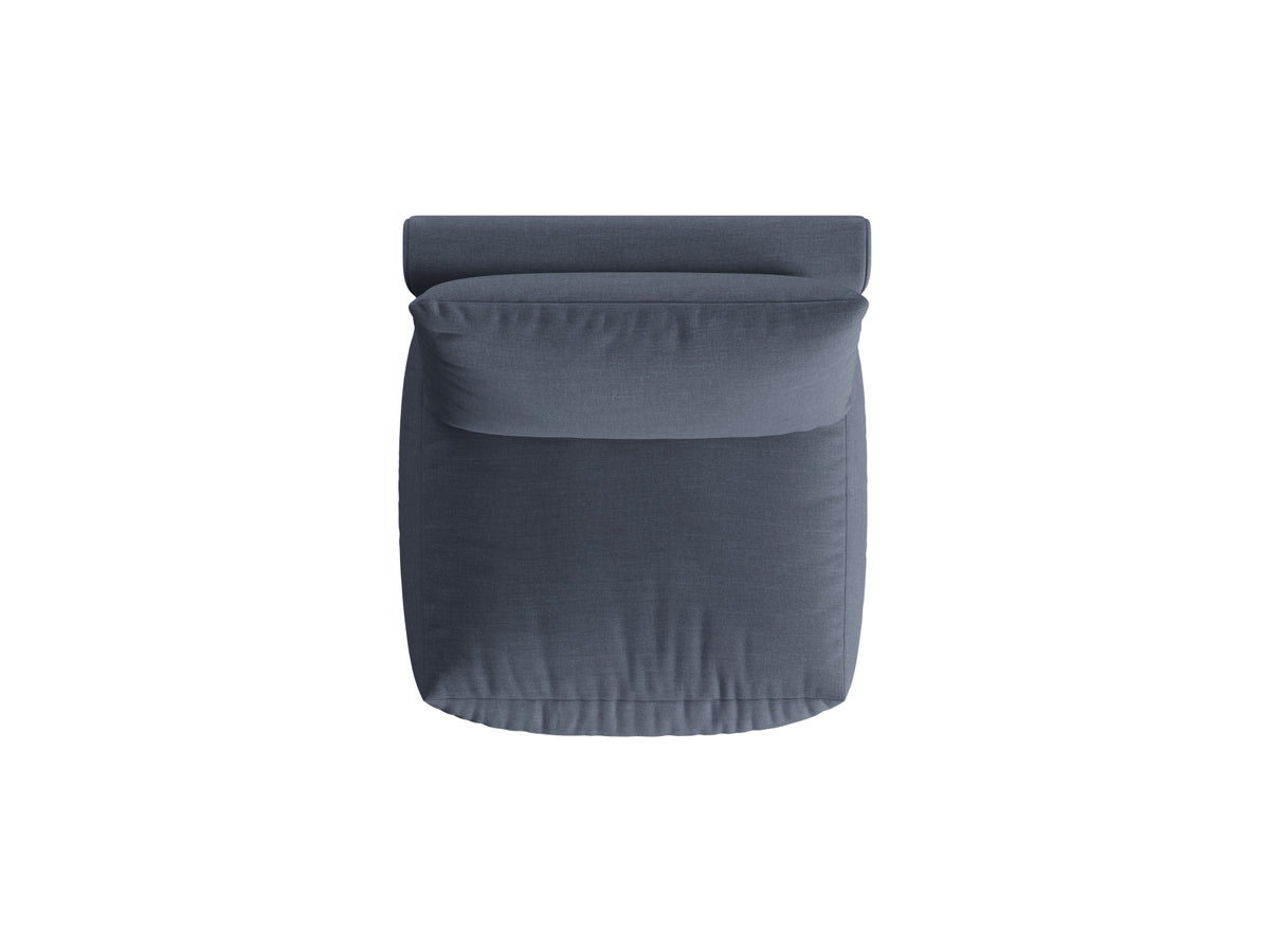Chris Modul Armless 1 Sitzer in Light Green-LINS präsentiert im Onlineshop von KAQTU Design AG. Modulares Sofa ist von Micadoni