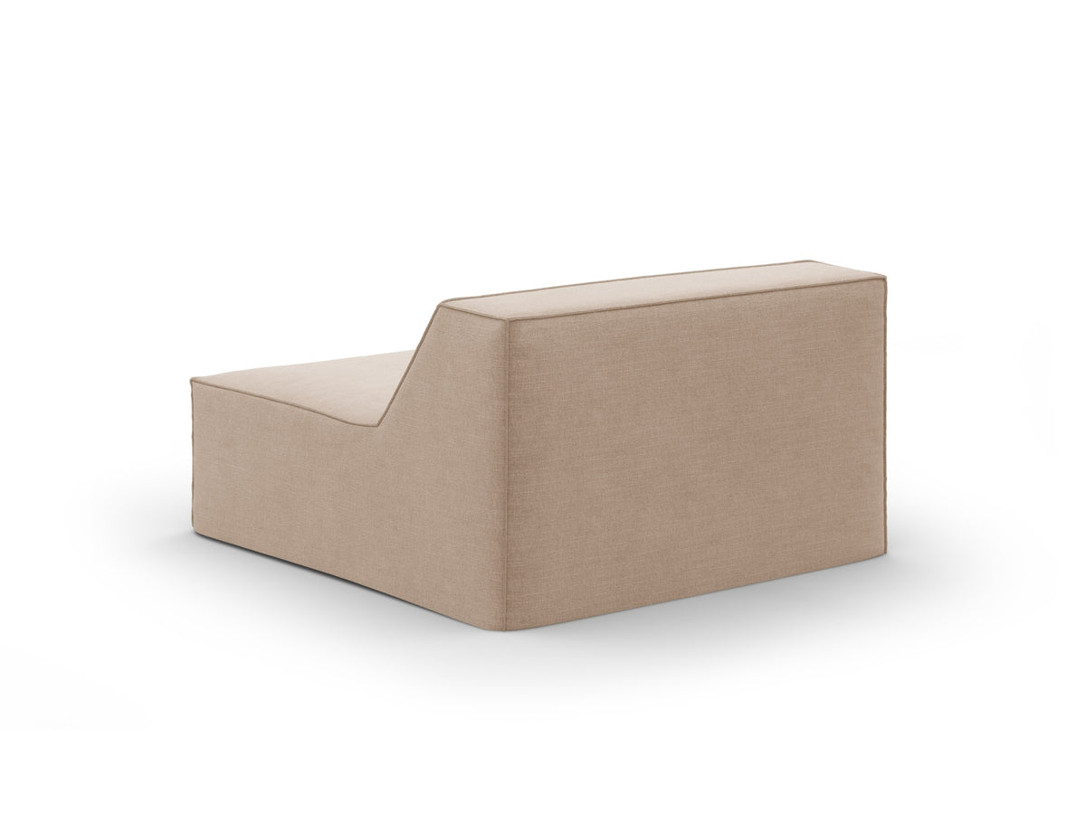 Jodie Modul Armless 1 Sitzer mit abnehmbaren Bezug in Sand-LINS präsentiert im Onlineshop von KAQTU Design AG. Modulares Sofa ist von Micadoni