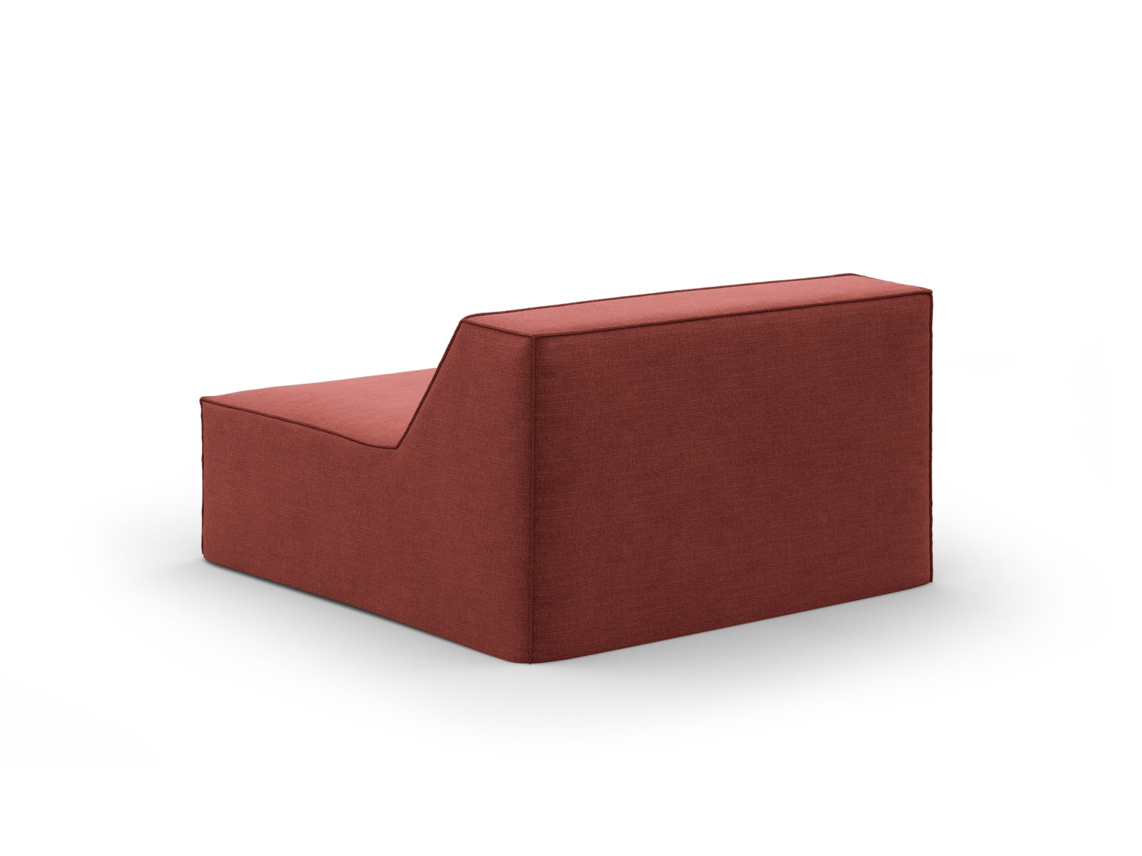 Jodie Modul Armless 1 Sitzer in Cherrywood präsentiert im Onlineshop von KAQTU Design AG. Modulares Sofa ist von Micadoni