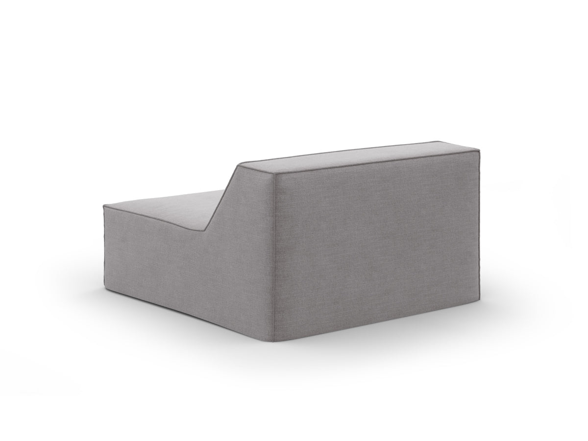 Jodie Modul Armless 1 Sitzer mit abnehmbaren Bezug in Warm grey-LINS präsentiert im Onlineshop von KAQTU Design AG. Modulares Sofa ist von Micadoni