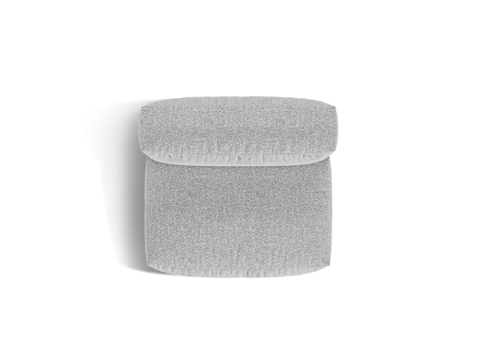 Stilvolles 1-Sitzer Sofa Martina in edlem Silber, perfekt für zeitgemäße Einrichtungen. Vielseitig und anpassbar für jeden Raum.