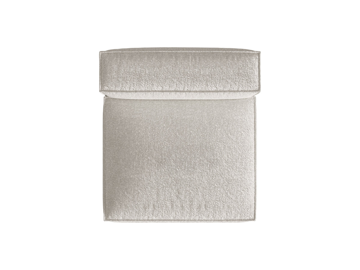 Nuria Modul Armless 1 Sitzer in Grey Beige Melange-Monet präsentiert im Onlineshop von KAQTU Design AG. Modulares Sofa ist von Micadoni