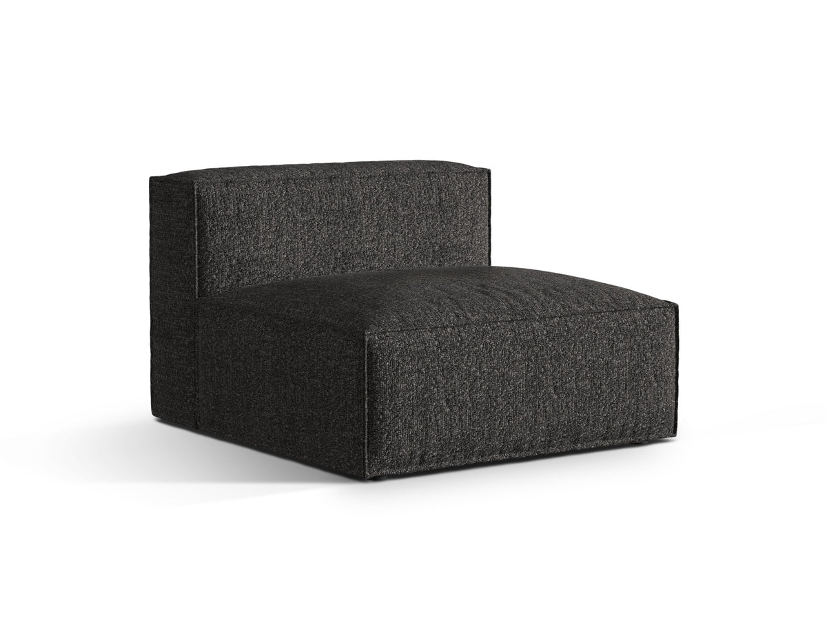 Nuria Modul Armless 1 Sitzer in Anthracite-Monet präsentiert im Onlineshop von KAQTU Design AG. Modulares Sofa ist von Micadoni