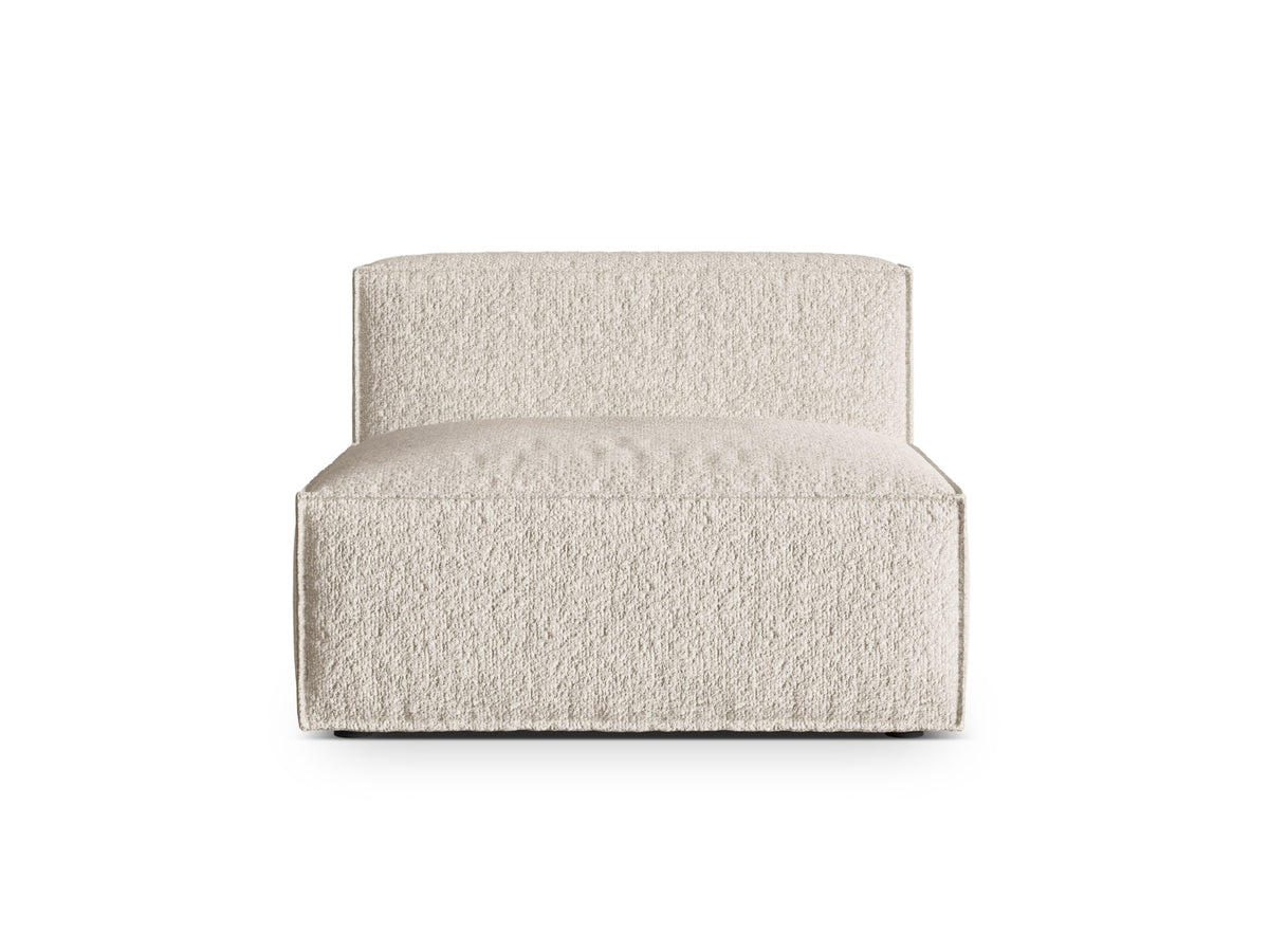Nuria Modul Armless 1 Sitzer in Beige-Monet präsentiert im Onlineshop von KAQTU Design AG. Modulares Sofa ist von Micadoni