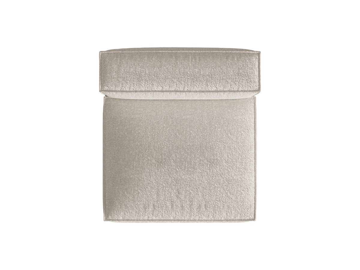 Nuria Modul Armless 1 Sitzer in Beige-Monet präsentiert im Onlineshop von KAQTU Design AG. Modulares Sofa ist von Micadoni