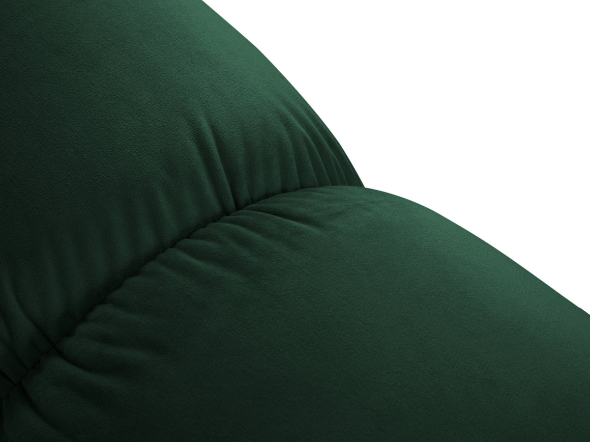 Bellis Velour Modul Armless 1 Sitzer in Bottle Green-Bluvel präsentiert im Onlineshop von KAQTU Design AG. Modulares Sofa ist von Micadoni