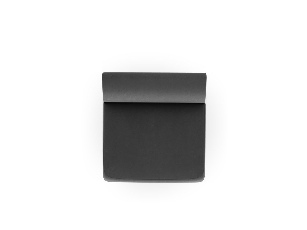 Miley Velour Modul Armless 1 Sitzer in Grey-Bluvel präsentiert im Onlineshop von KAQTU Design AG. Modulares Sofa ist von Micadoni