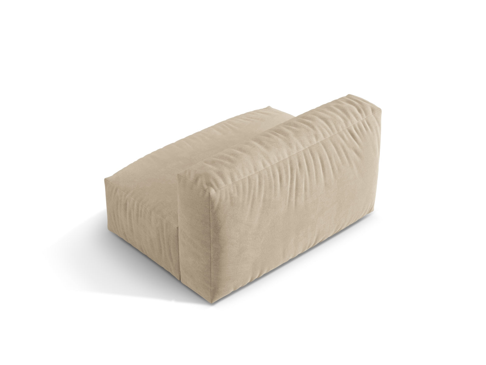 Erleben Sie den Martina Velour Modul Armless 1 Sitzer von Micadoni – perfekt für kleine Räume. Elegantes Design trifft auf höchsten Sitzkomfort!