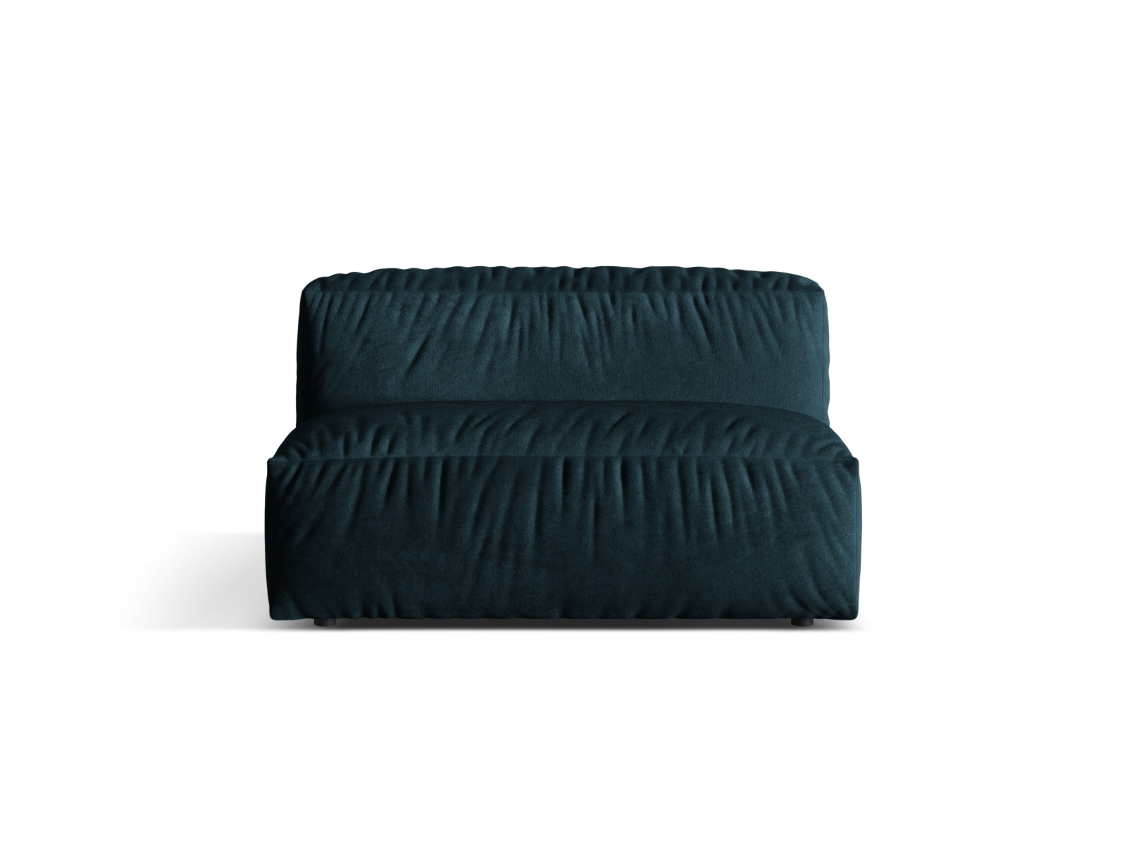 Erleben Sie den Martina Velour Modul Armless 1 Sitzer von Micadoni – perfekt für kleine Räume. Elegantes Design trifft auf höchsten Sitzkomfort!