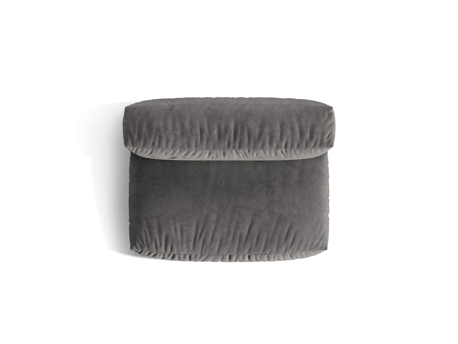 Eleganter Martina Modul Armless 1 Sitzer in neutralem Grau, ideal für stilvolle Wohnräume und entspannende Momente.