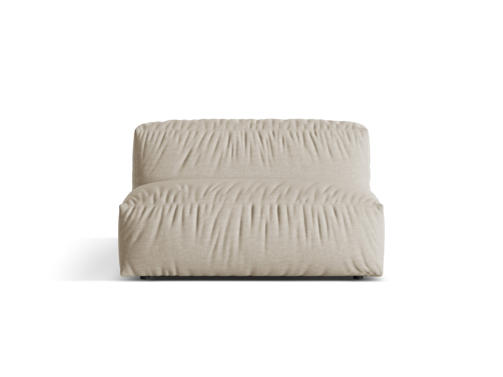 Martina Modul Armless 1 Sitzer in Light Beige präsentiert im Onlineshop von KAQTU Design AG. Modulares Sofa ist von Micadoni