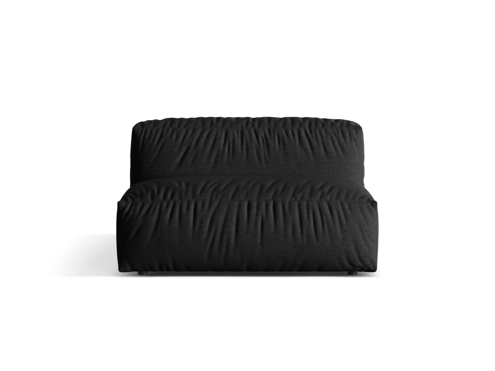 Martina Modul Armless 1 Sitzer in Black präsentiert im Onlineshop von KAQTU Design AG. Modulares Sofa ist von Micadoni