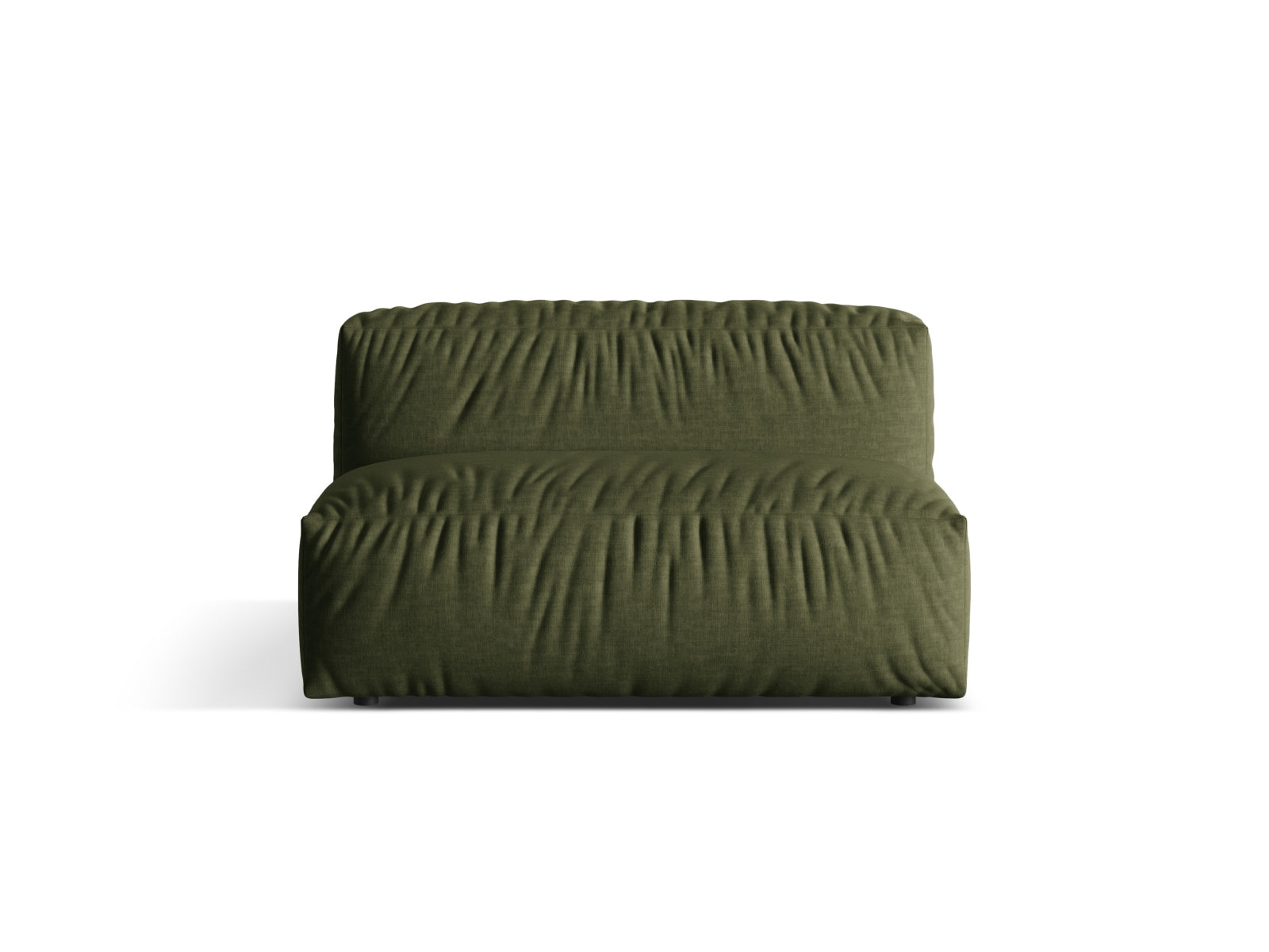 Martina Modul Armless 1 Sitzer in Green präsentiert im Onlineshop von KAQTU Design AG. Modulares Sofa ist von Micadoni