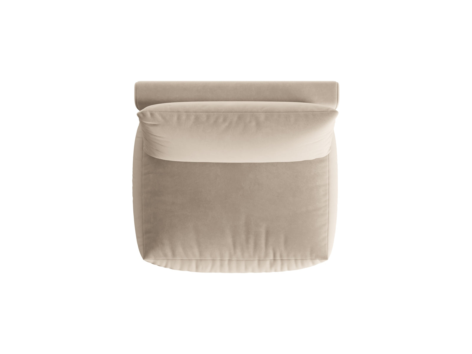 Erleben Sie den Chris Velour Modul Armless 1 Sitzer von Micadoni – stilvoll, vielseitig und ideal für individuelle Wohnkonzepte.