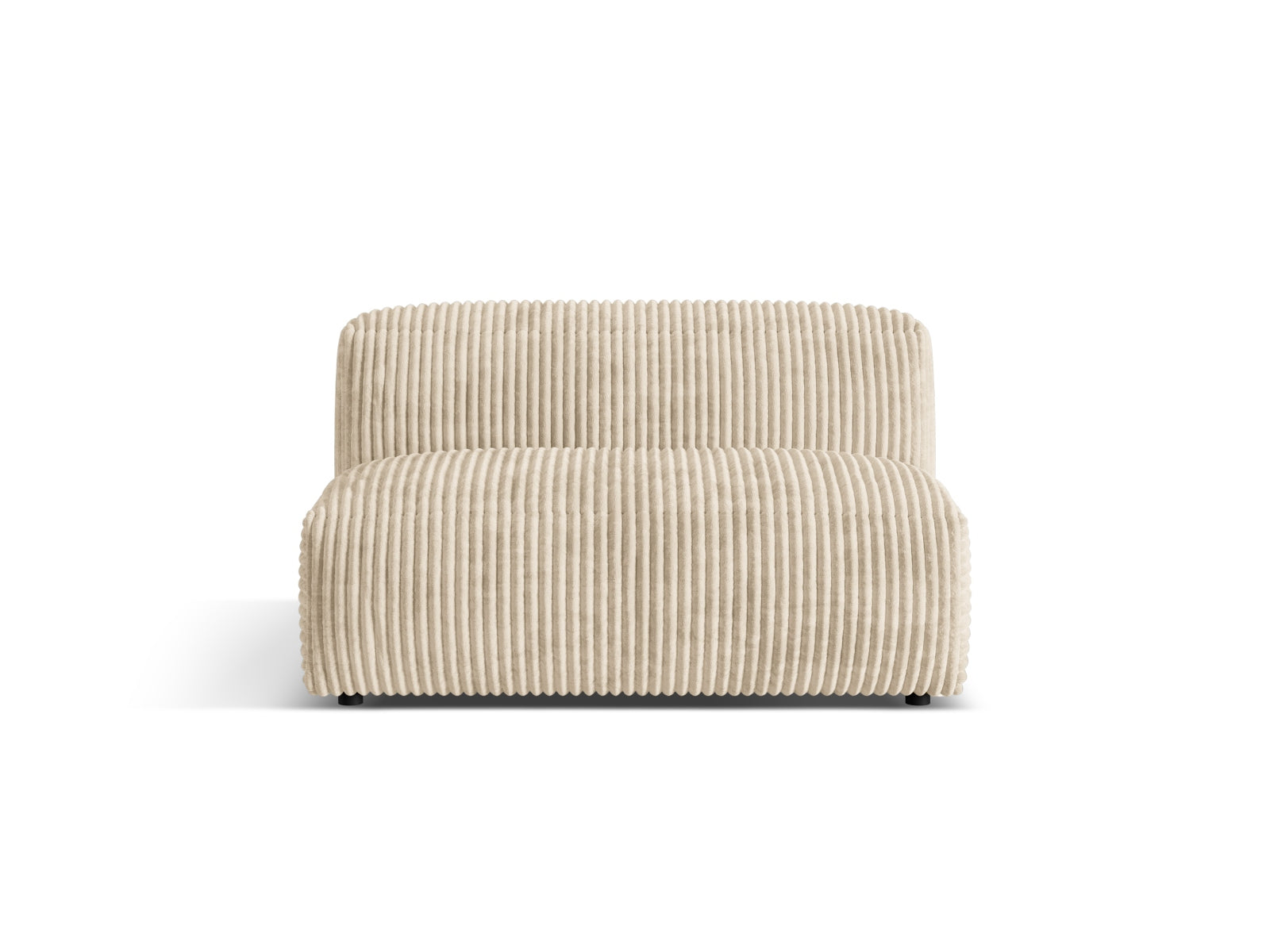 Martina Modul Armless 1 Sitzer in Light Beige präsentiert im Onlineshop von KAQTU Design AG. Modulares Sofa ist von Micadoni