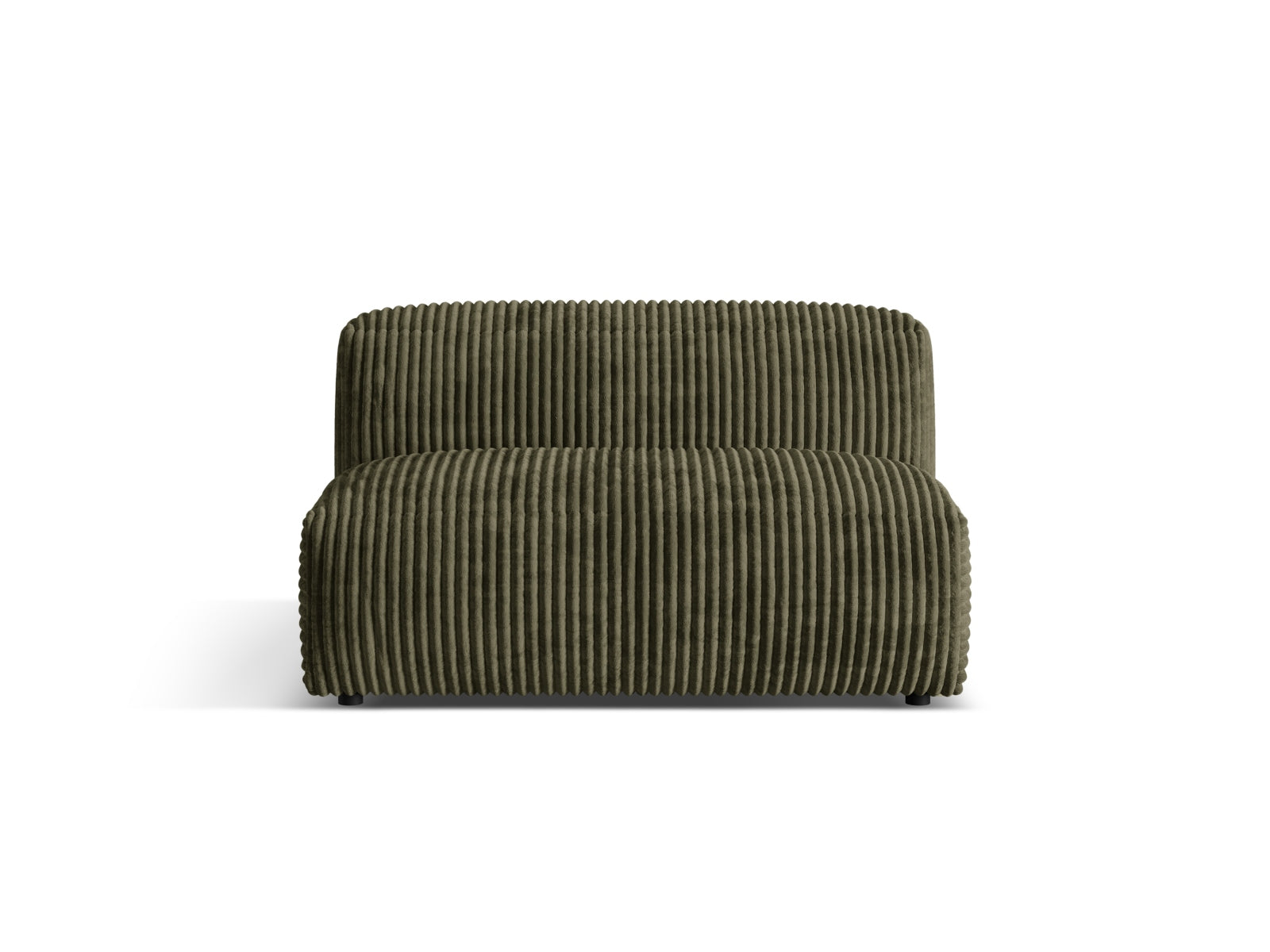 Martina Modul Armless 1 Sitzer in Moss Green präsentiert im Onlineshop von KAQTU Design AG. Modulares Sofa ist von Micadoni
