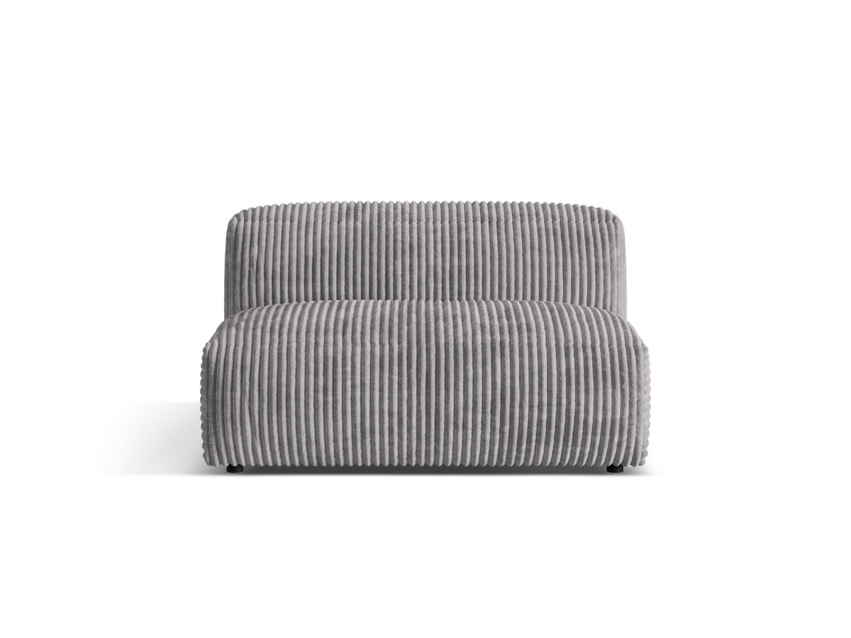 Martina Modul Armless 1 Sitzer in Light Grey-Tilia präsentiert im Onlineshop von KAQTU Design AG. Modulares Sofa ist von Micadoni
