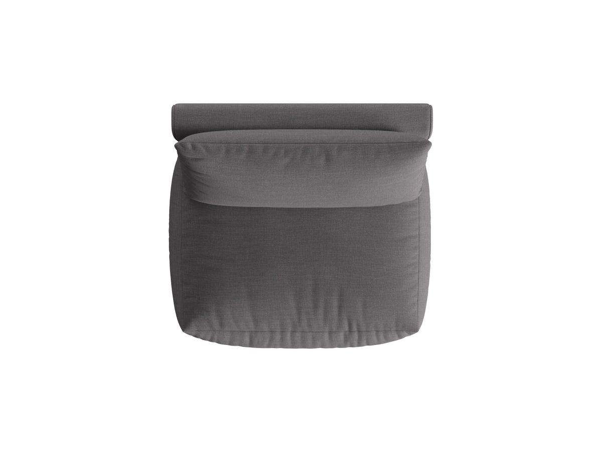Chris Modul Armless 1 Sitzer in Sand-LINS präsentiert im Onlineshop von KAQTU Design AG. Modulares Sofa ist von Micadoni