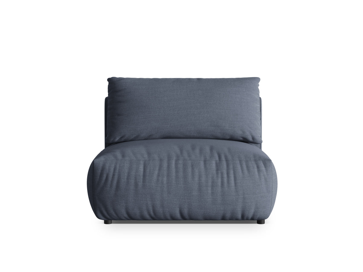 Chris Modul Armless 1 Sitzer in Light Green-LINS präsentiert im Onlineshop von KAQTU Design AG. Modulares Sofa ist von Micadoni